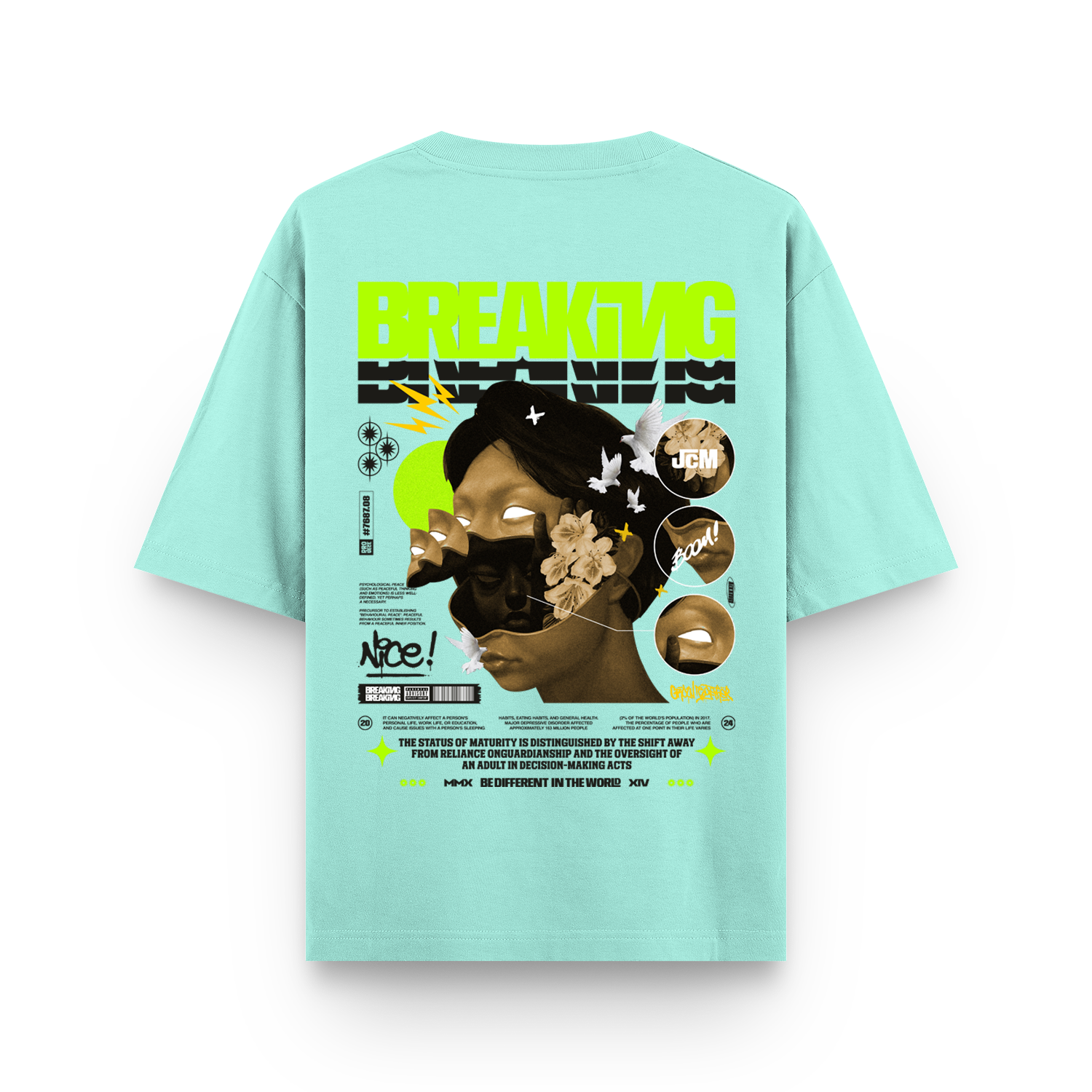 Breaking Oversized T-shirt