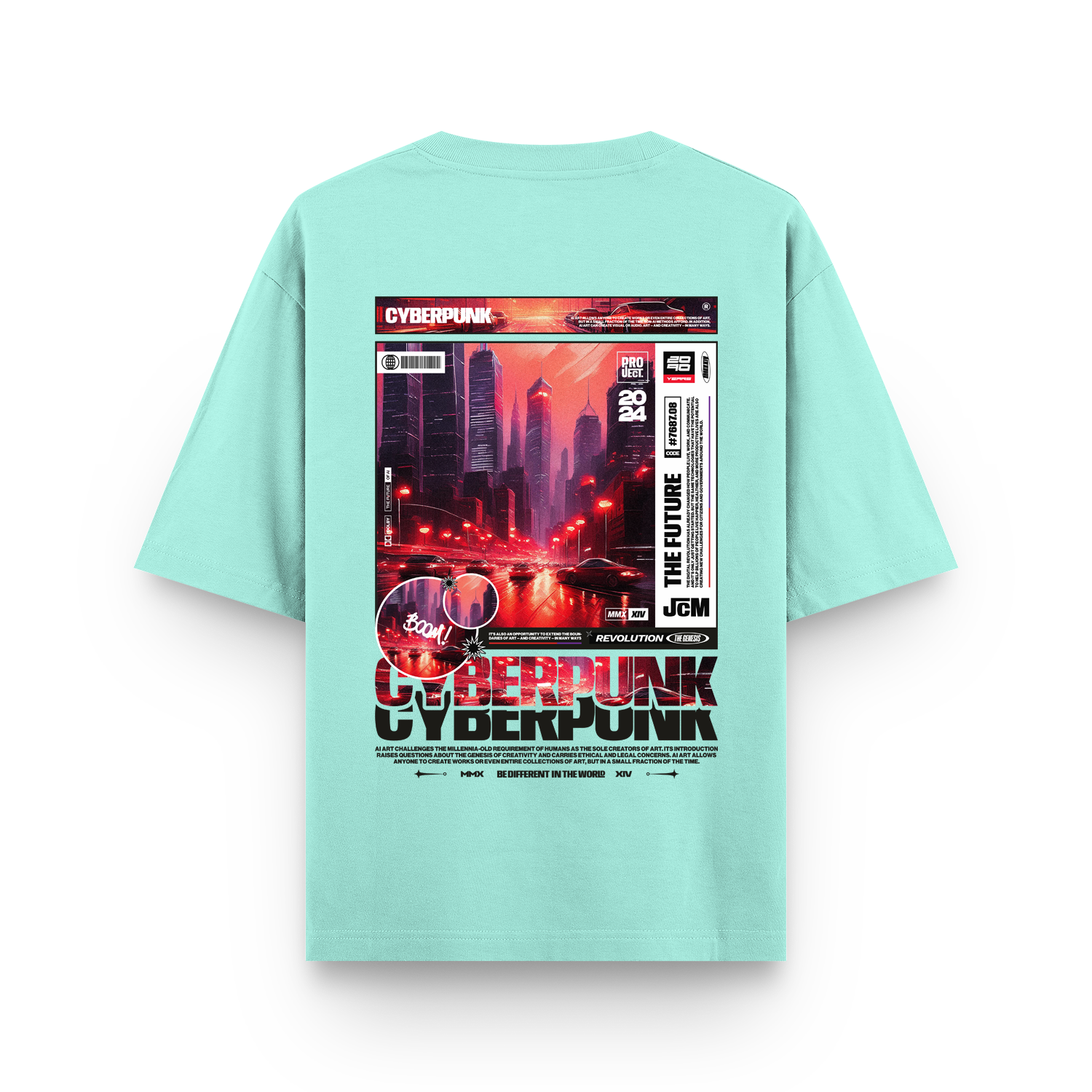 Cyberpunk Oversized T-shirt