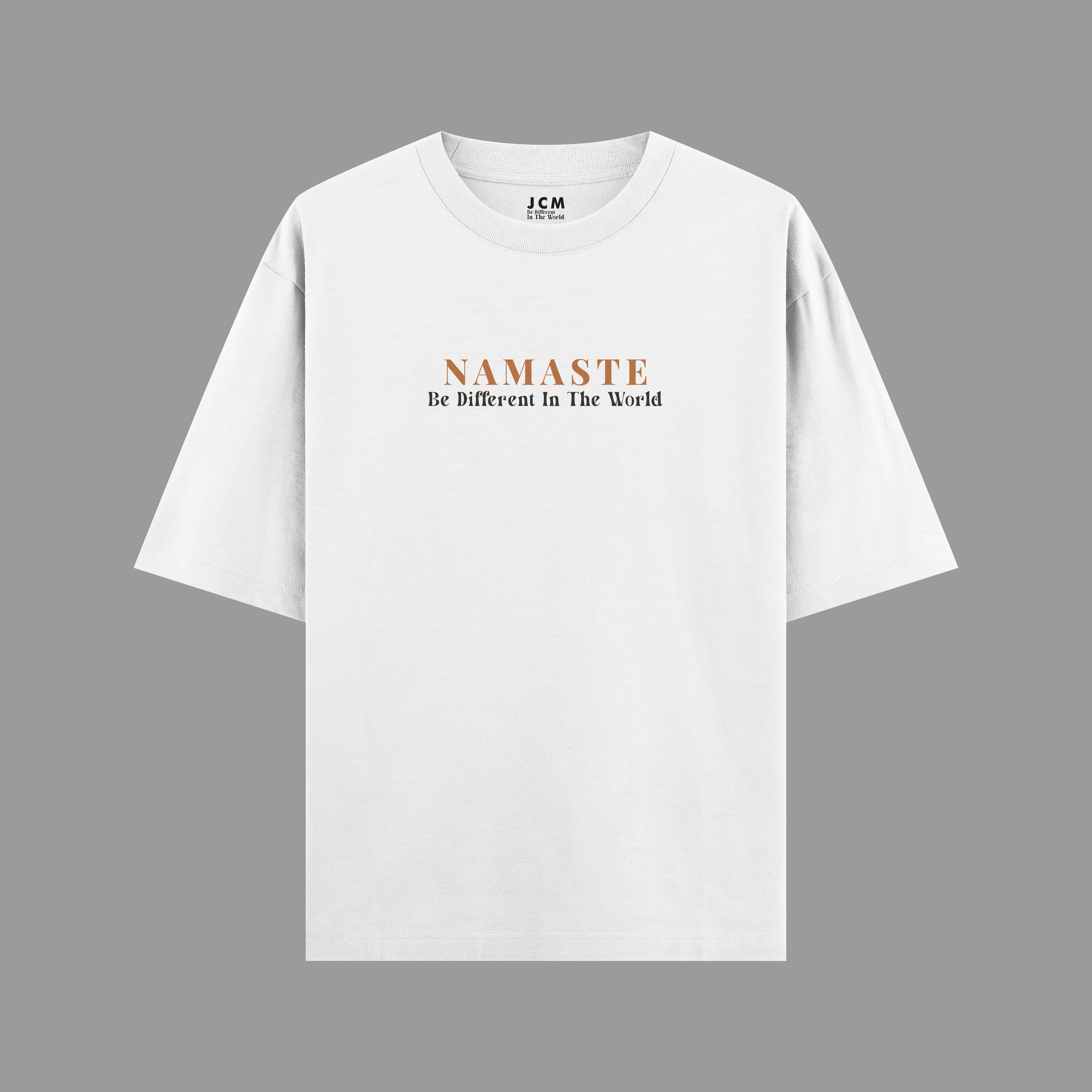 NAMASTE OVERSIZED T-SHIRT | 240 GSM, 100% PURE COTTON