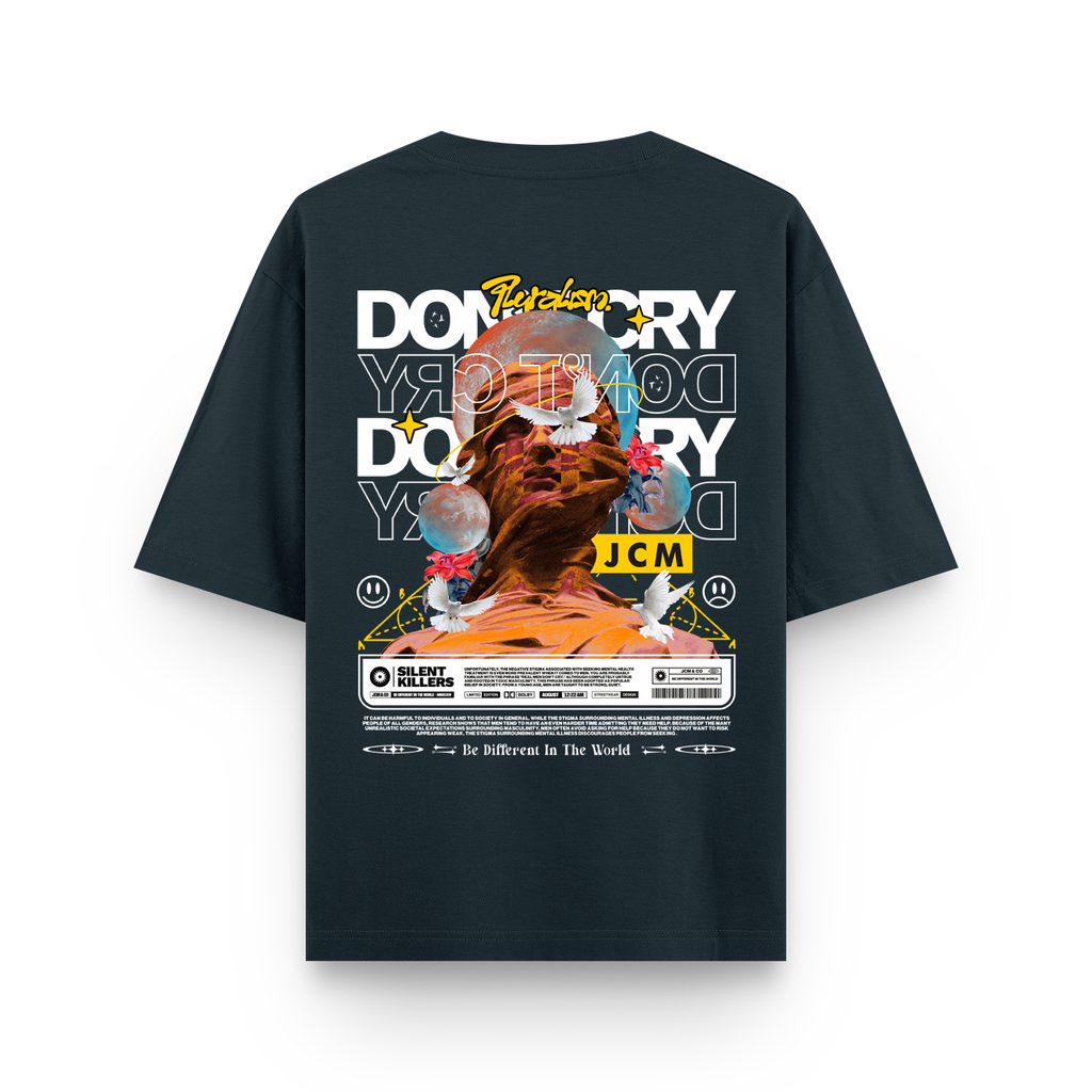 Don't Cry Oversized T-shirt