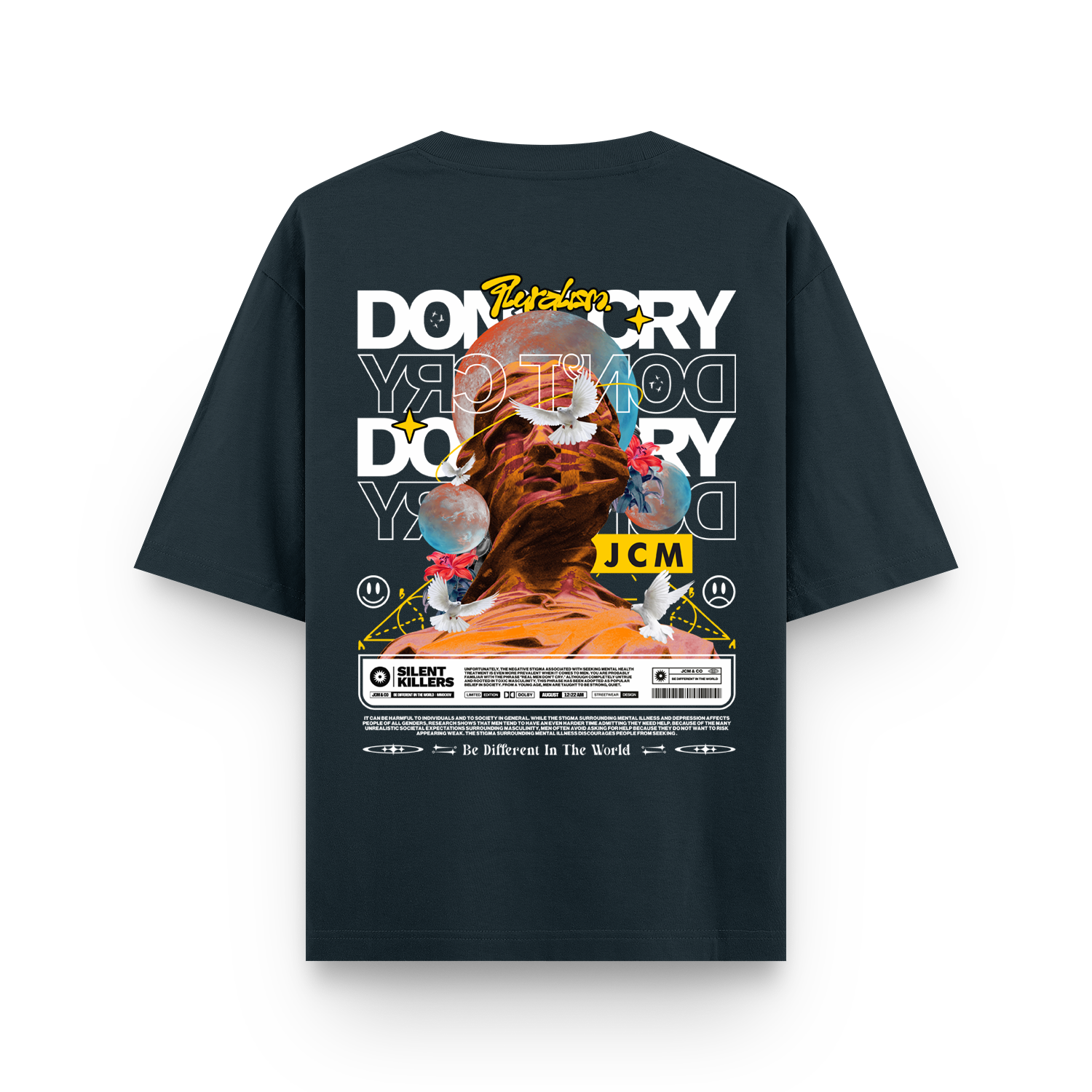 Don't Cry Oversized T-shirt