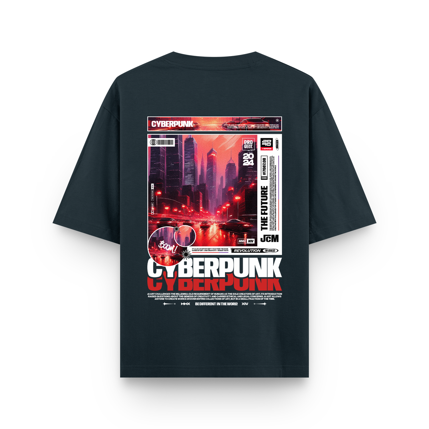 Cyberpunk Oversized T-shirt