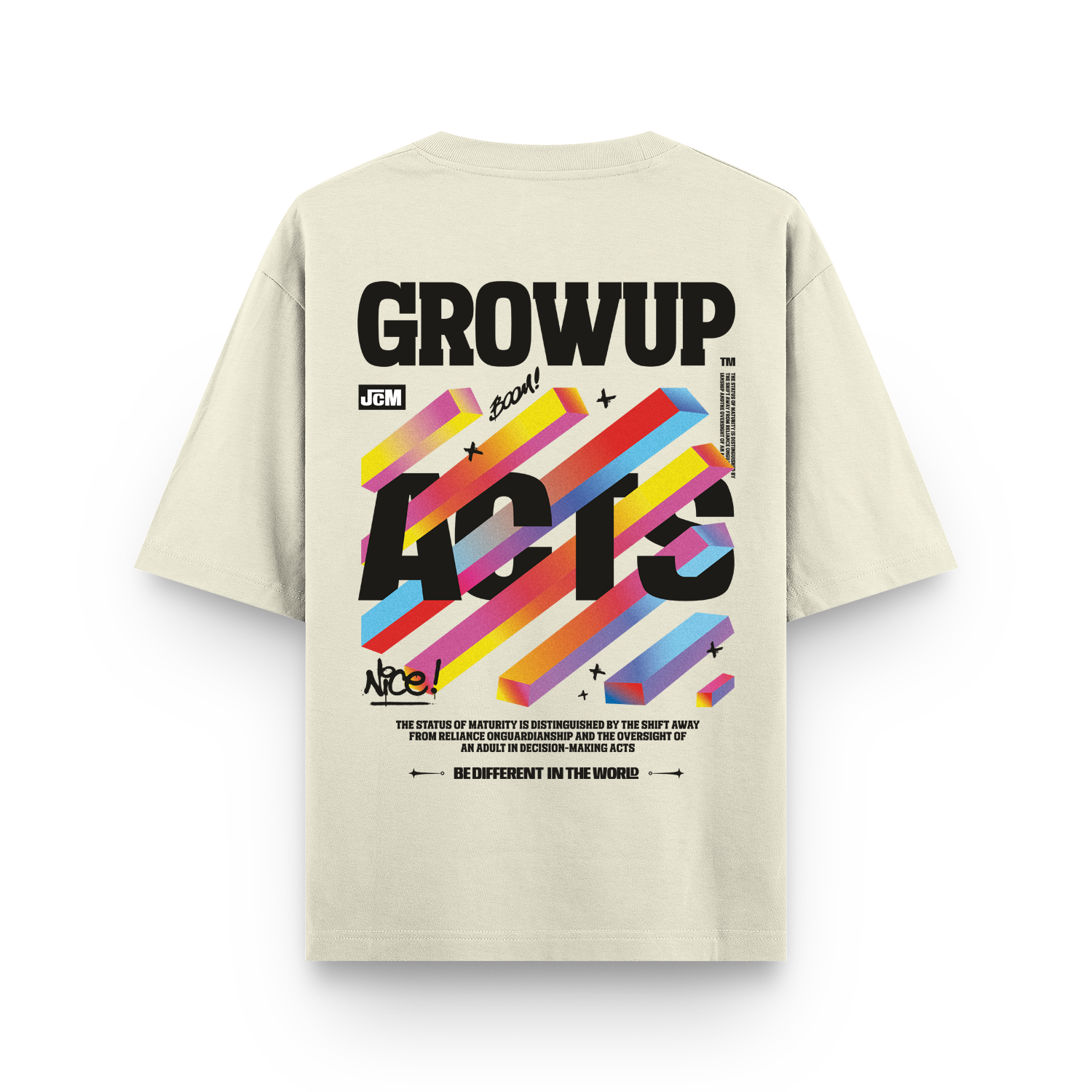 Grow Up Acts Oversized T-shirt