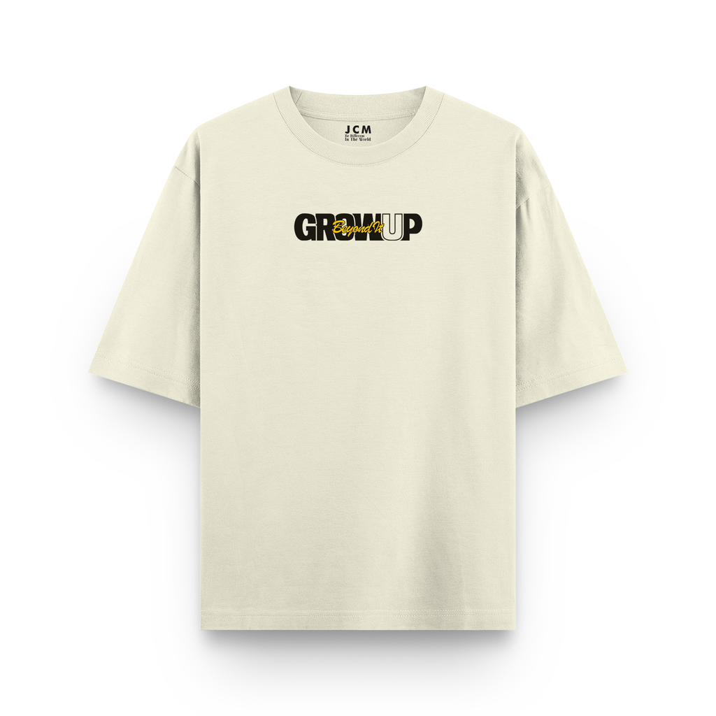Grow Up Beyond It Oversized T-shirt