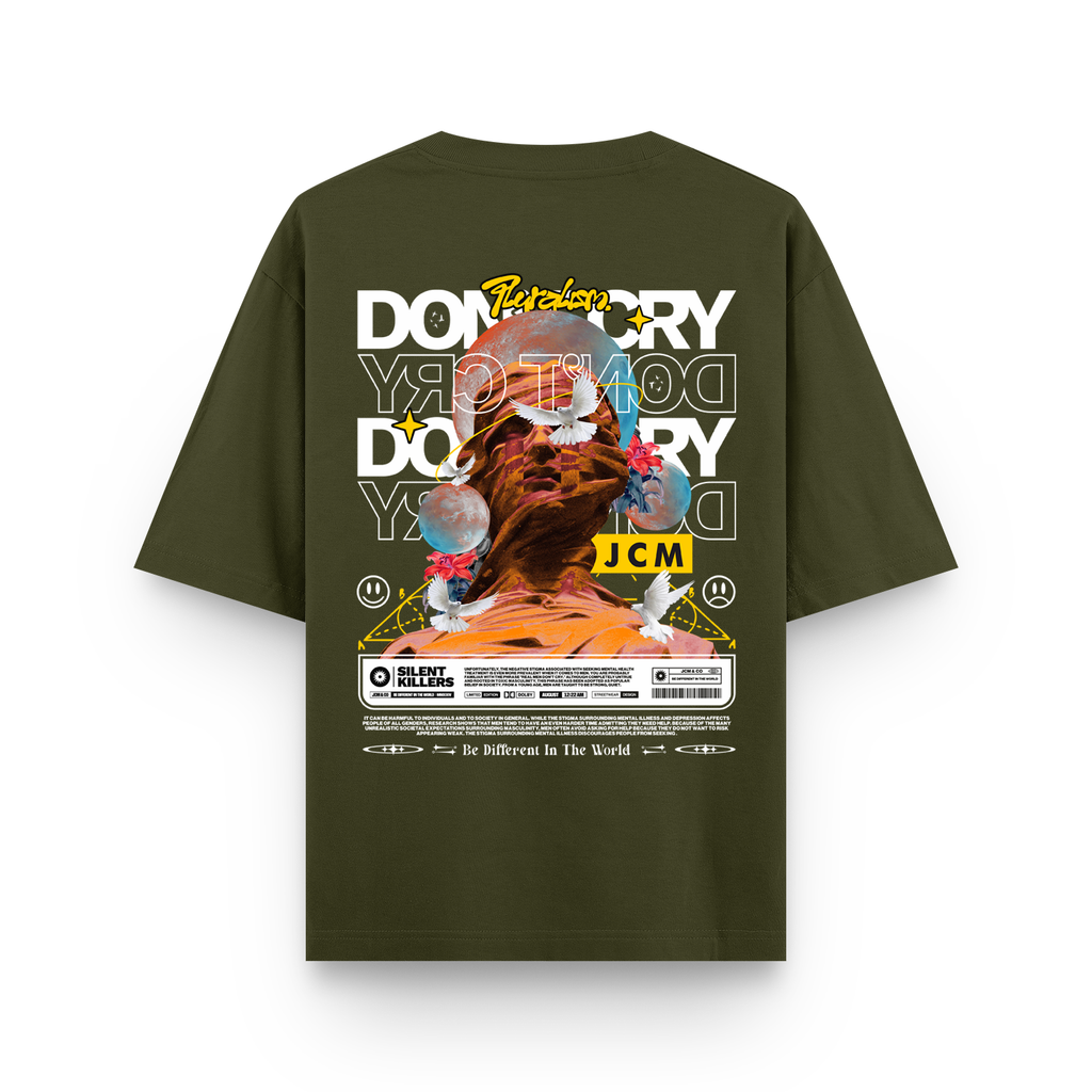 Don't Cry Oversized T-shirt
