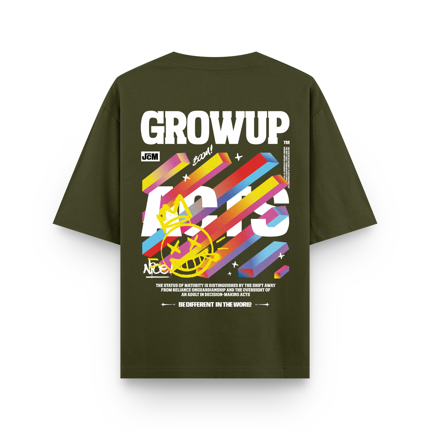 Grow Up Acts Oversized T-shirt