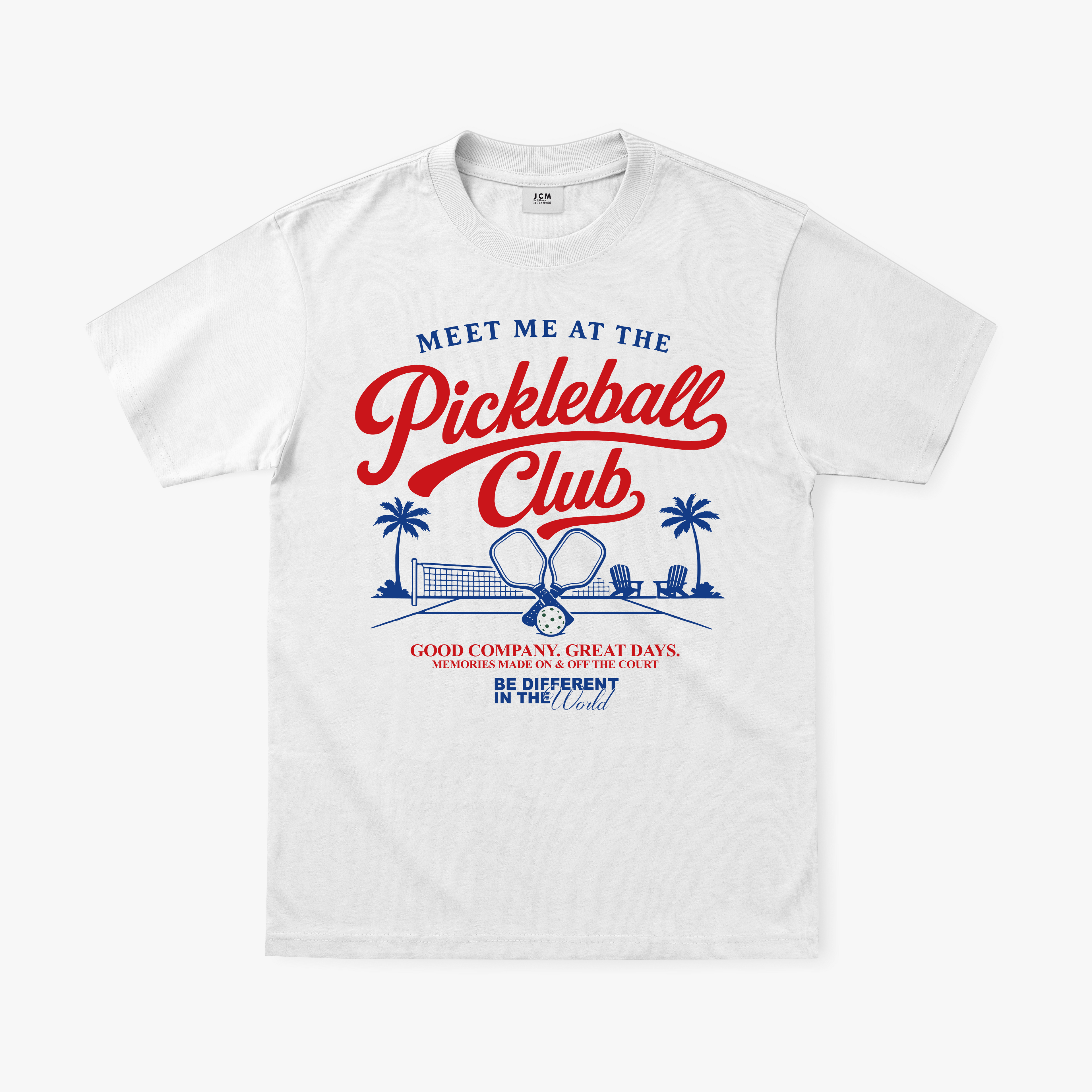 Meet Me At The Pickleball Club Regular Fit T-Shirt