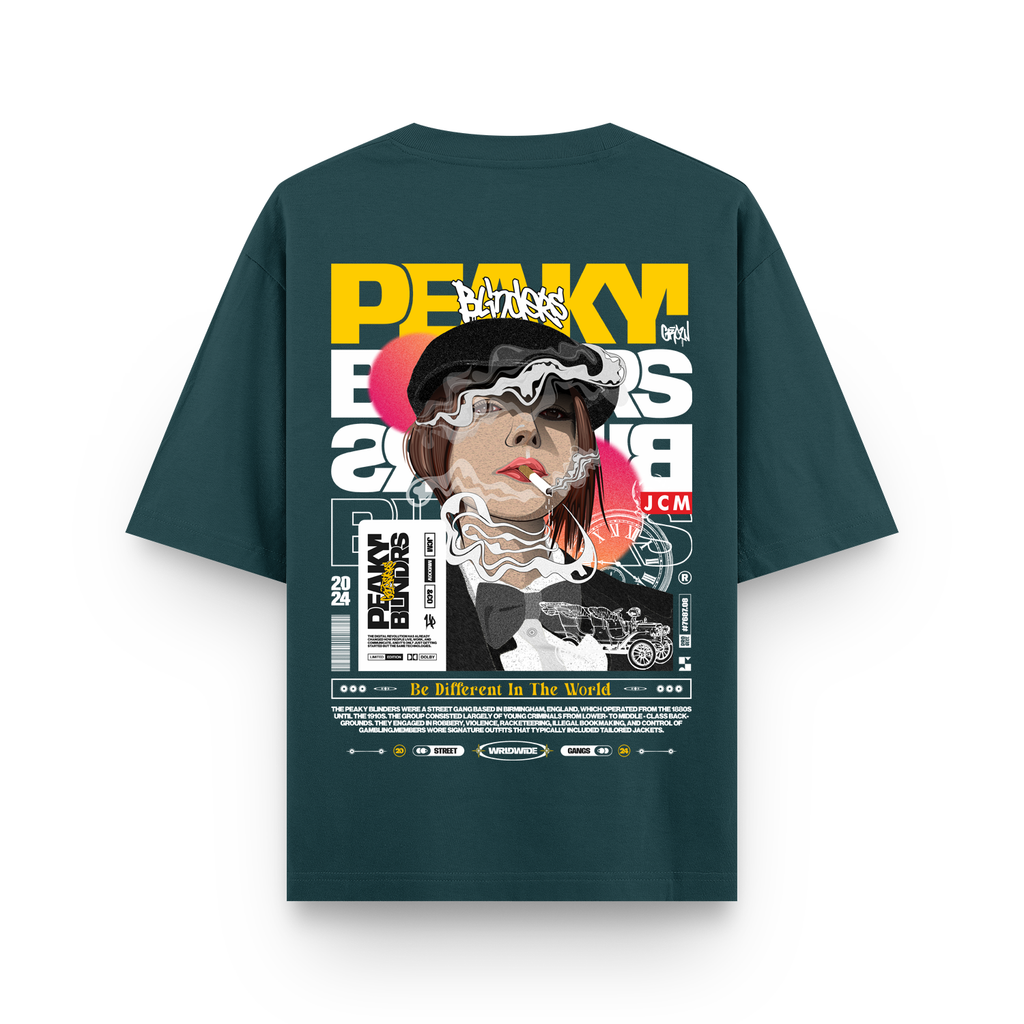 Peaky Blinders Oversized T-Shirt | 240 GSM Heavy Cotton