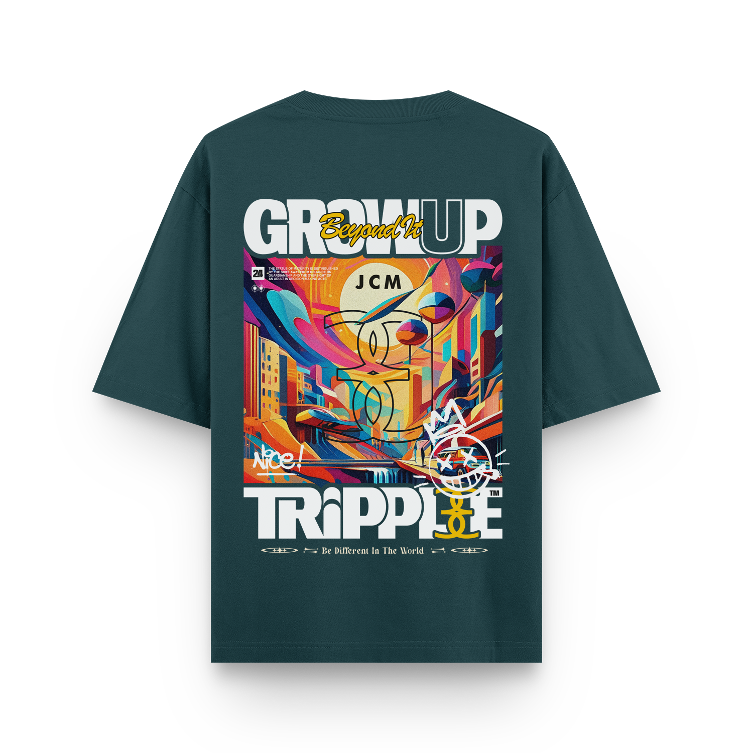 Grow Up Beyond It Oversized T-shirt