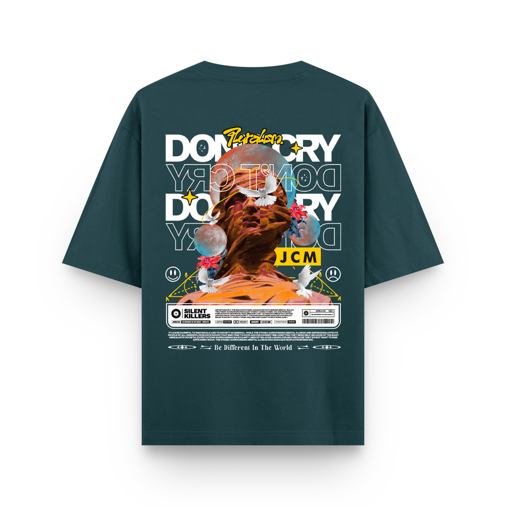 Don't Cry Oversized T-shirt
