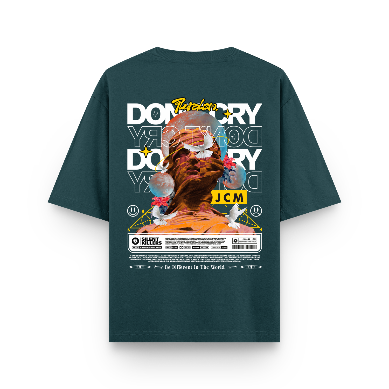 Don't Cry Oversized T-shirt
