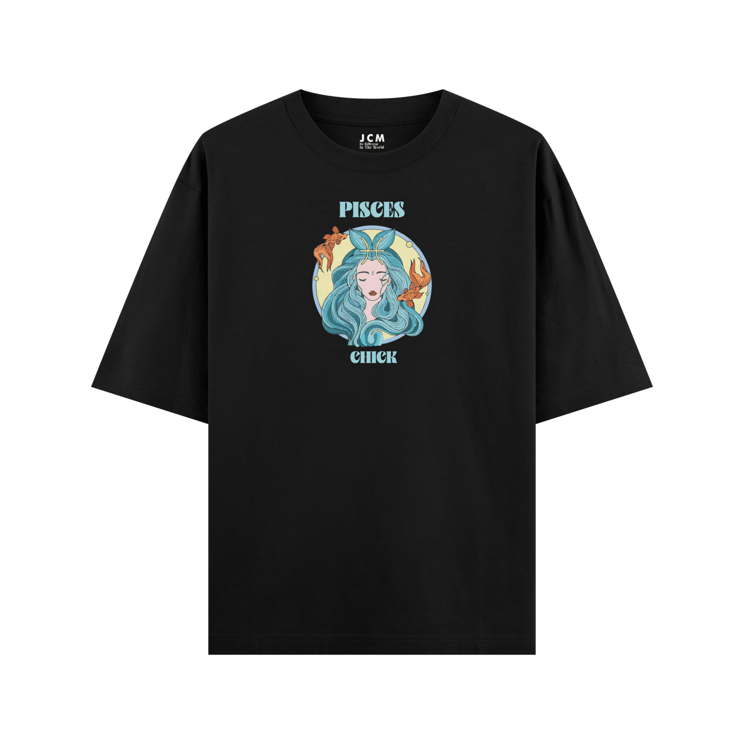 Pisces Chick Oversized T-shirt