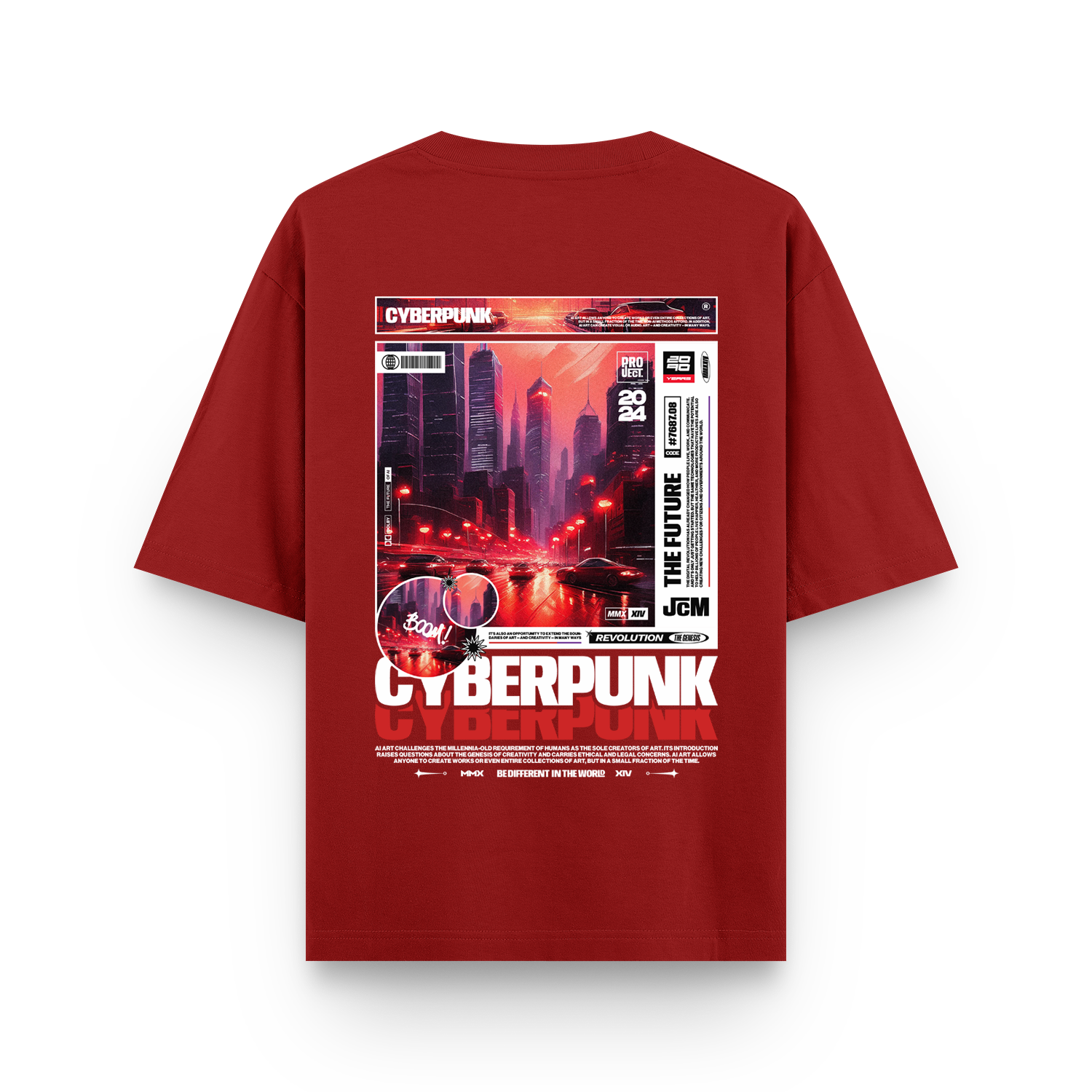 Cyberpunk Oversized T-shirt