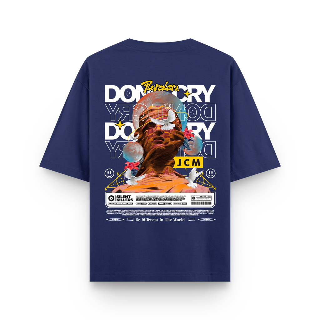 Don't Cry Oversized T-shirt