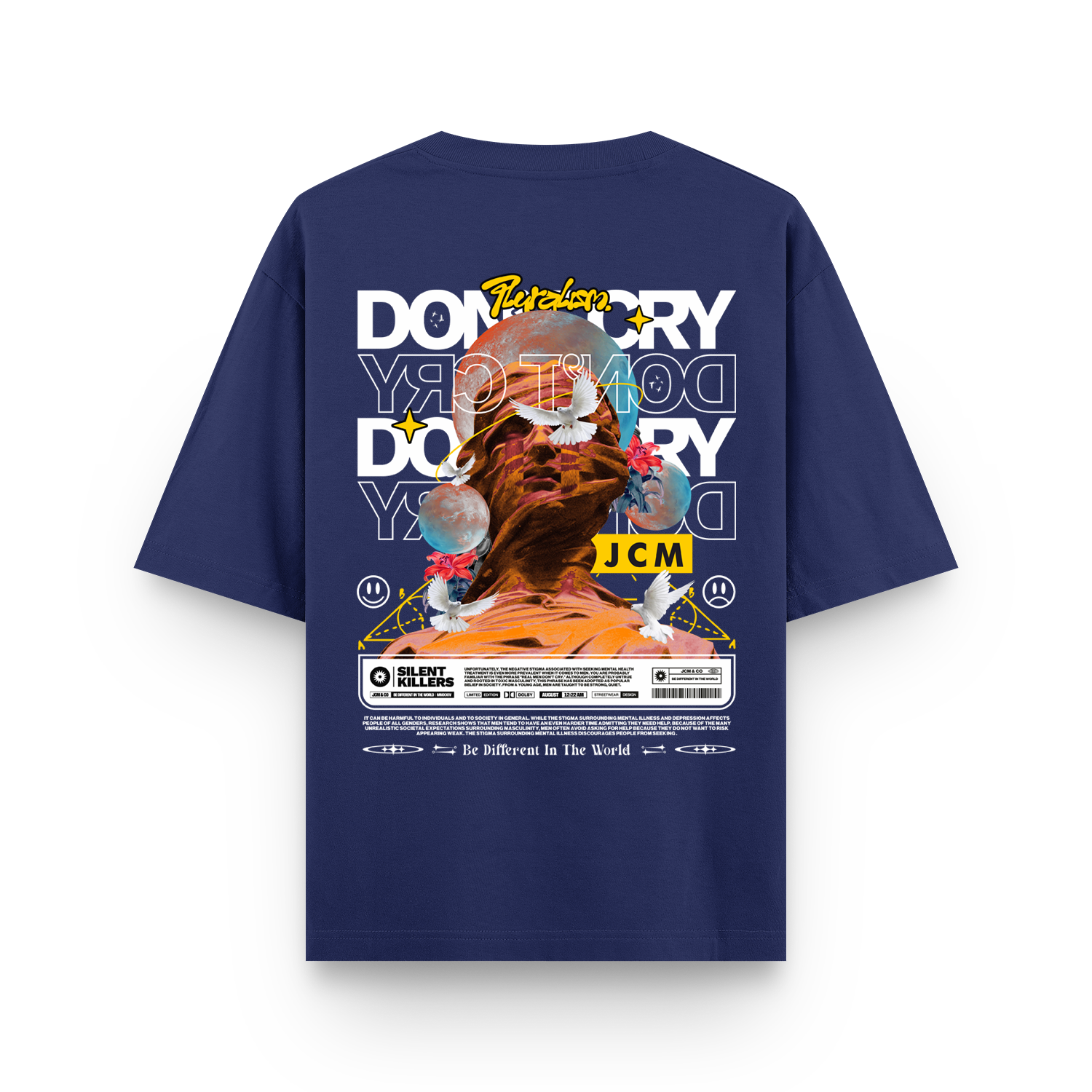 Don't Cry Oversized T-shirt