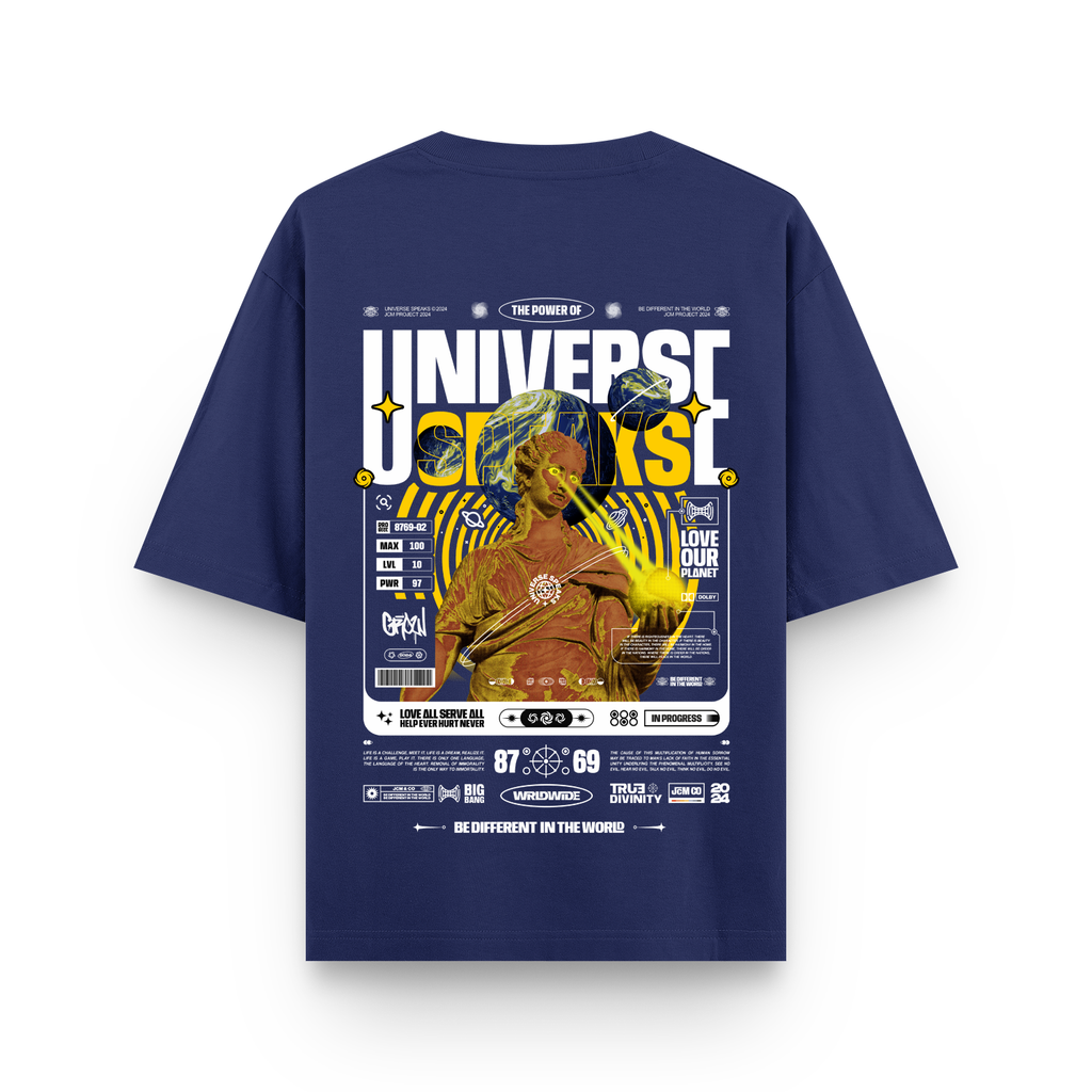 Universe Speaks Oversized T-shirt
