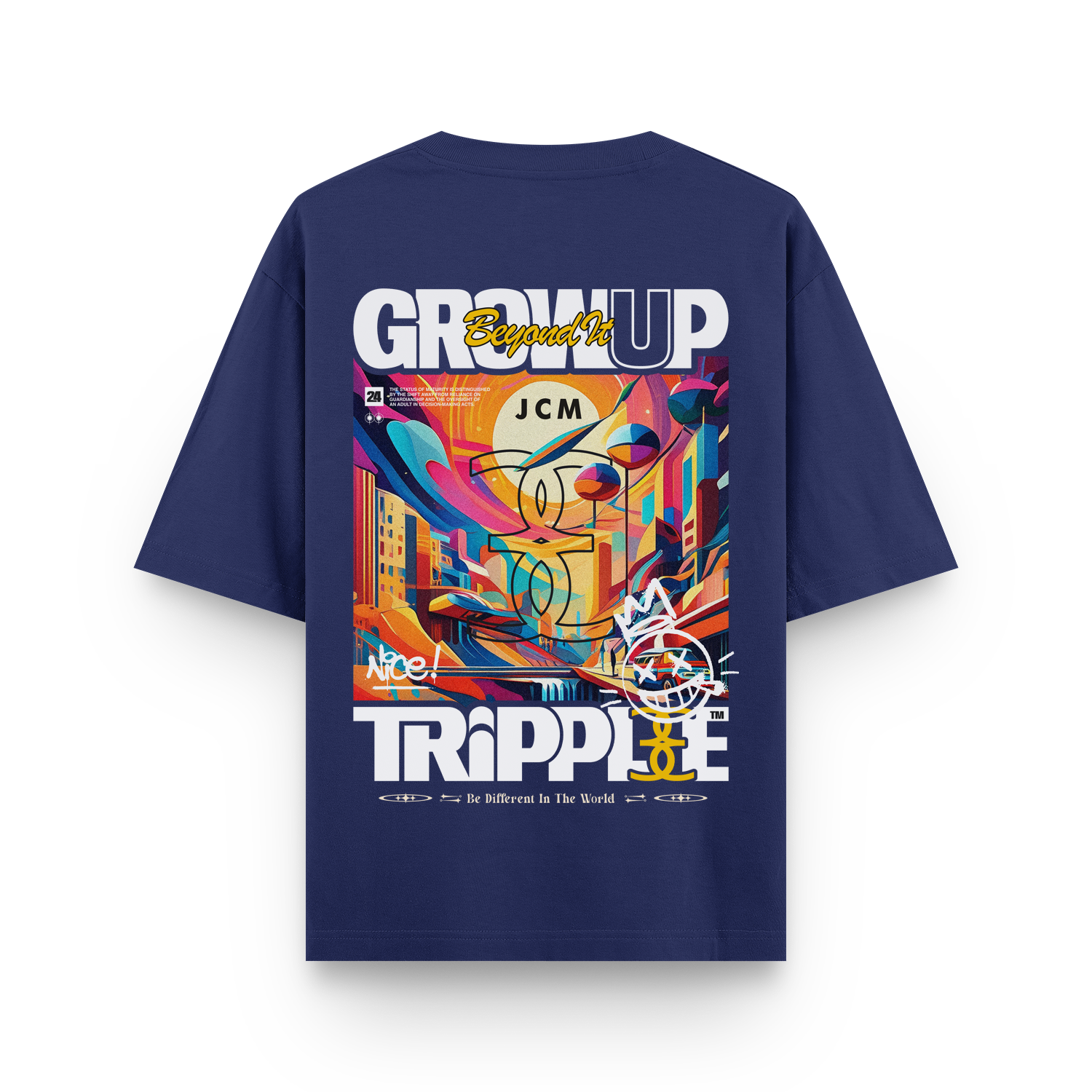 Grow Up Beyond It Oversized T-shirt