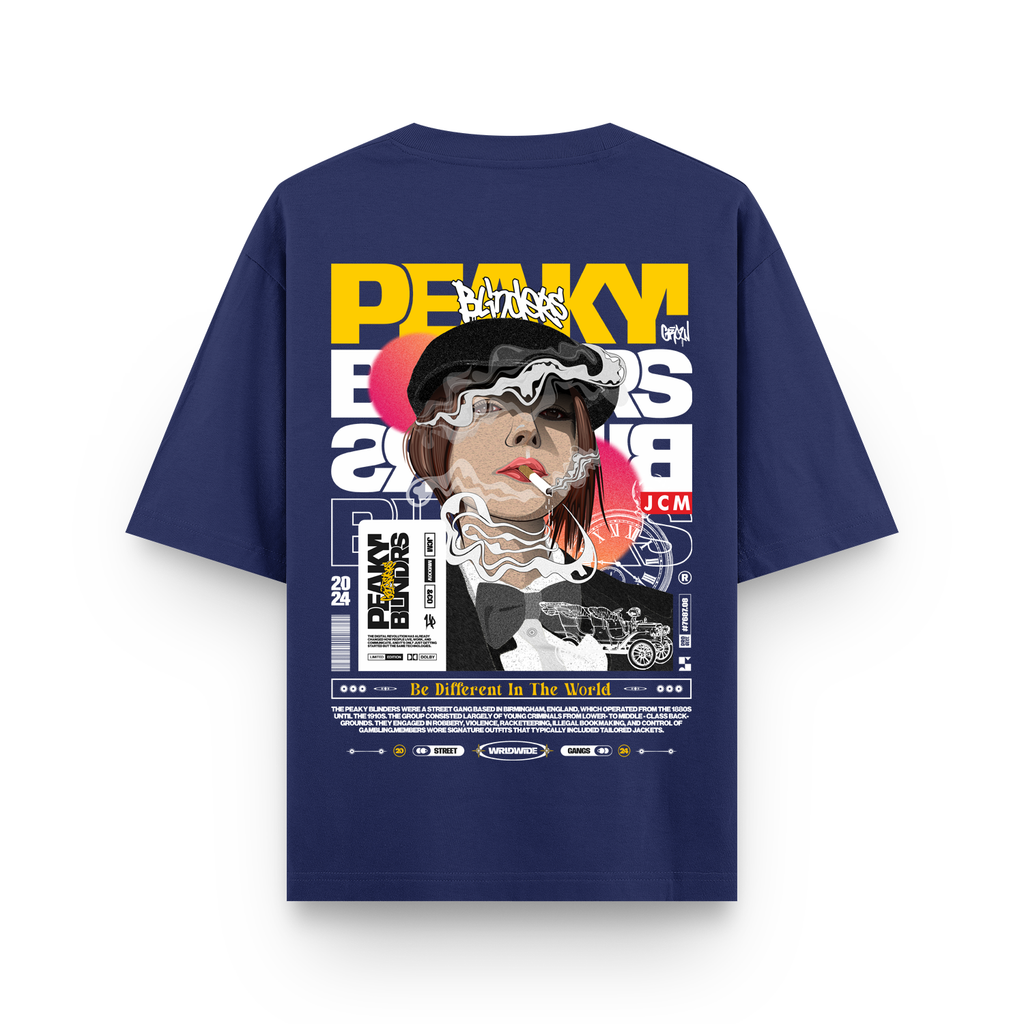 Peaky Blinders Oversized T-Shirt | 240 GSM Heavy Cotton