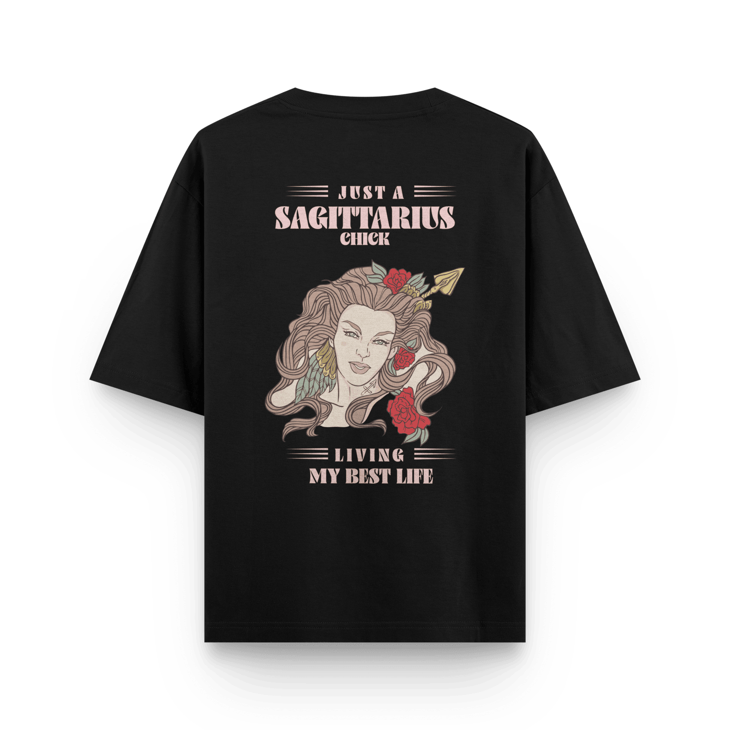 Sagittarius Chick Oversized T-shirt