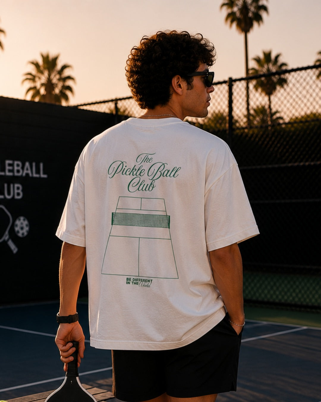 The Pickle Ball Club Oversized T-Shirt