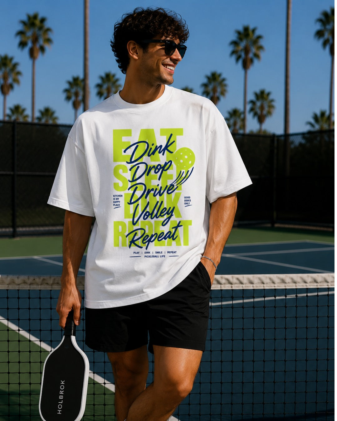Eat • Dink • Repeat Oversized T-Shirt