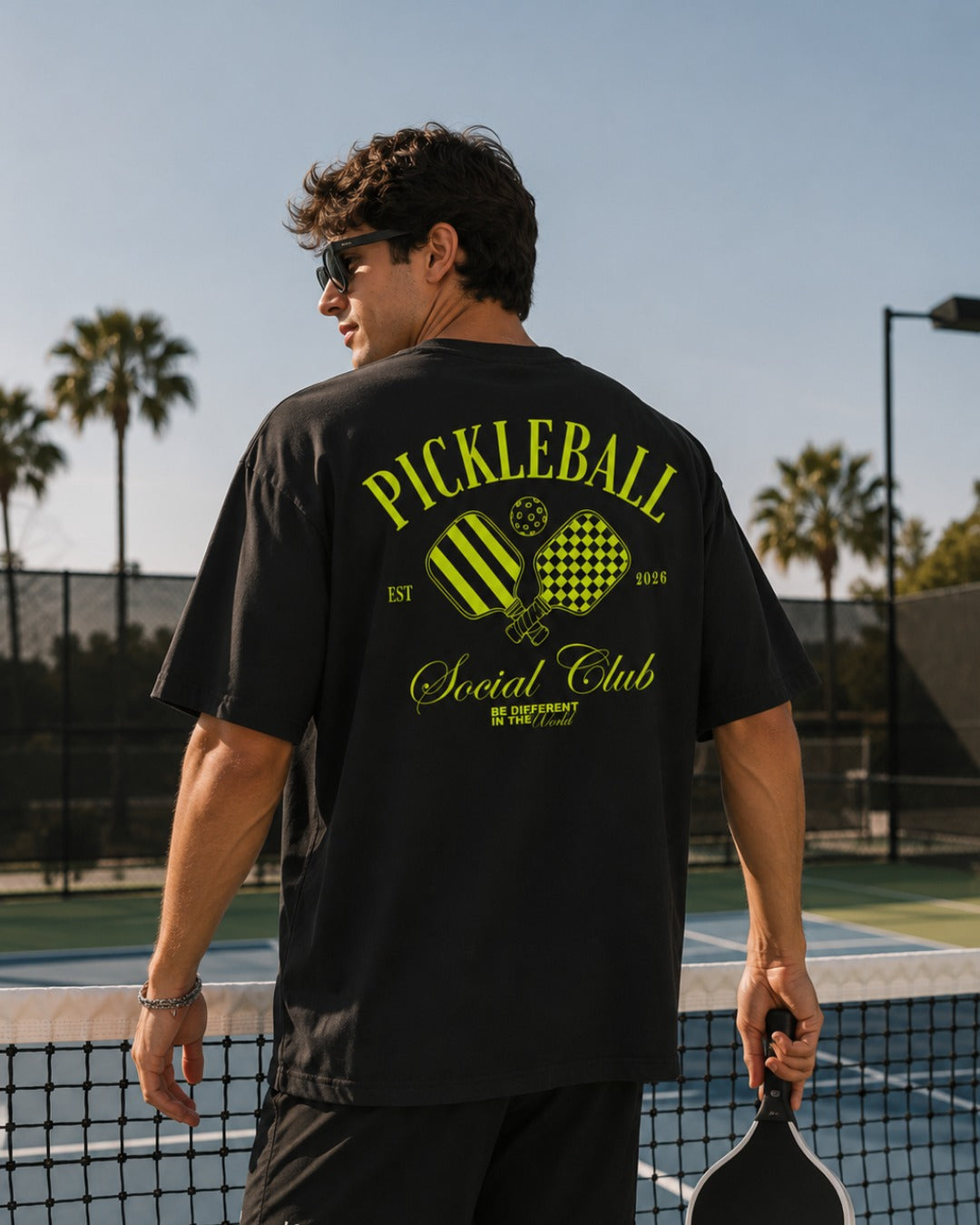 Pickleball Social Club Oversized T-Shirt