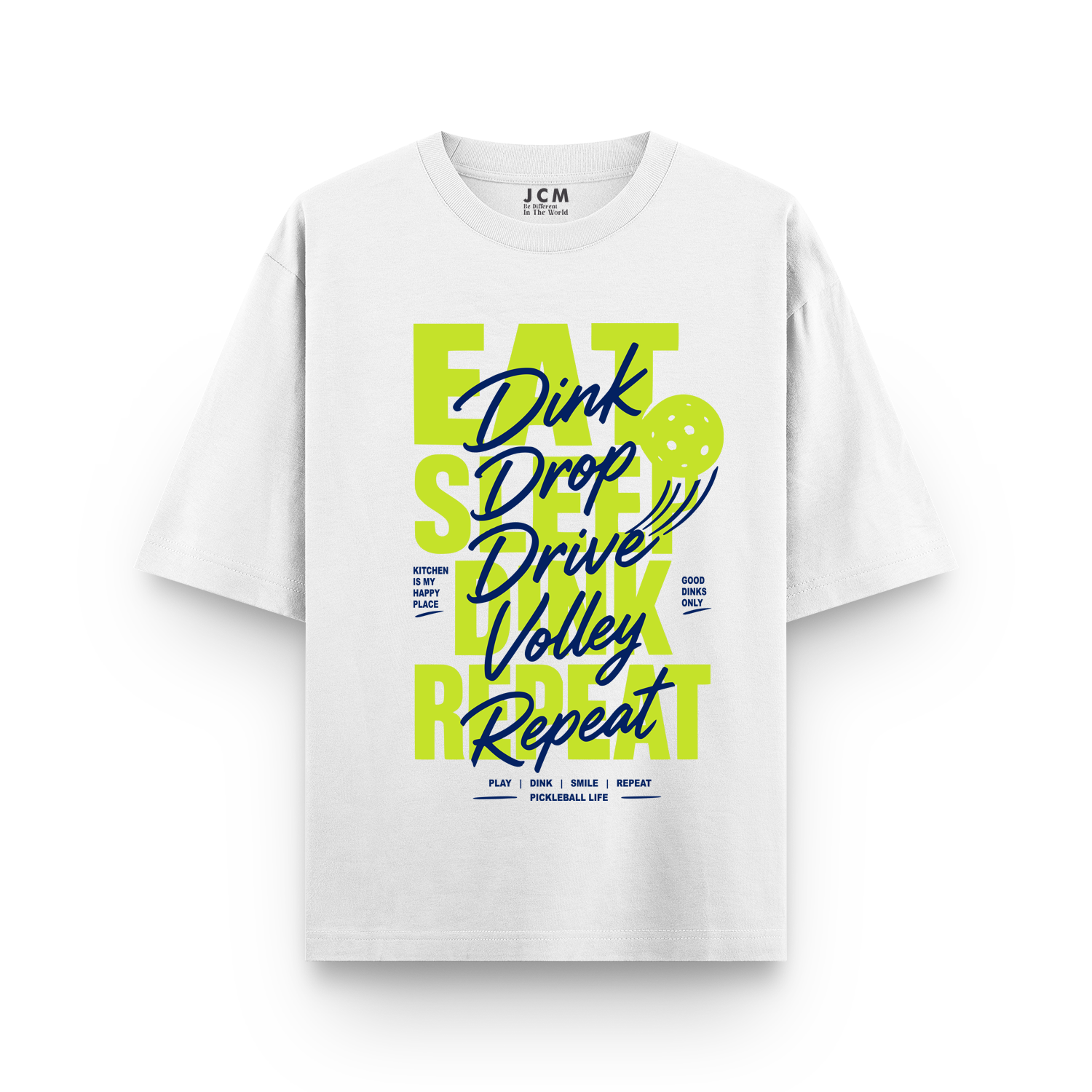 Eat • Dink • Repeat Oversized T-Shirt