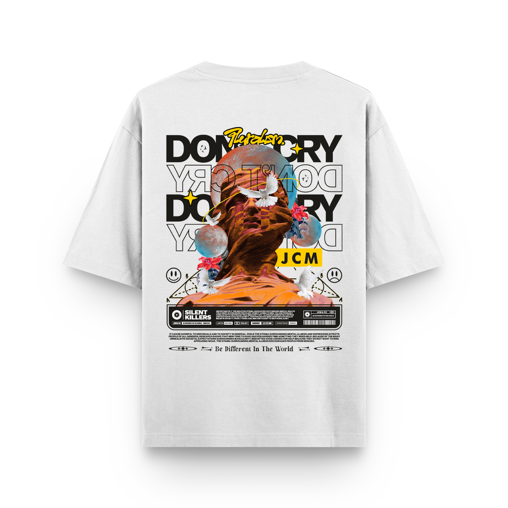 Don't Cry Oversized T-shirt