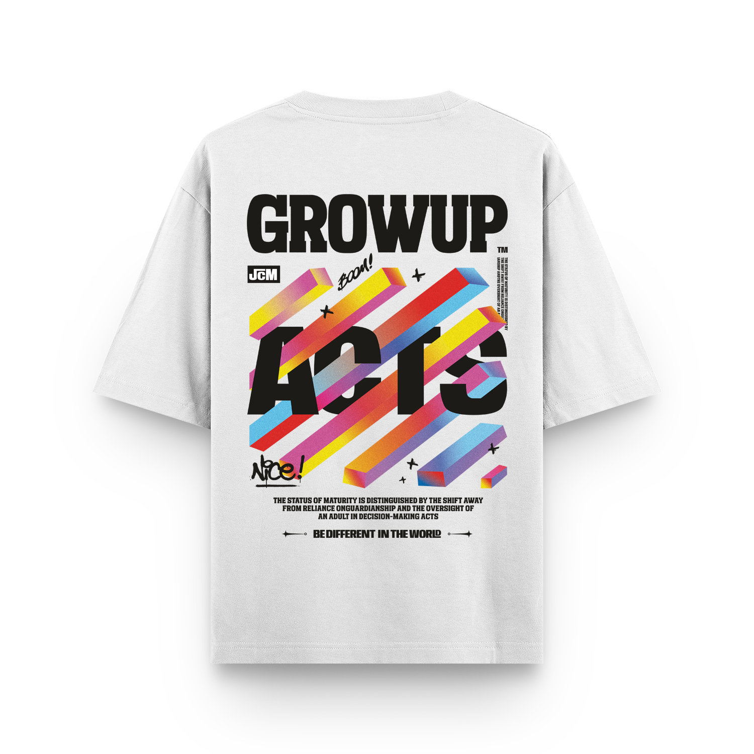 Grow Up Acts Oversized T-shirt